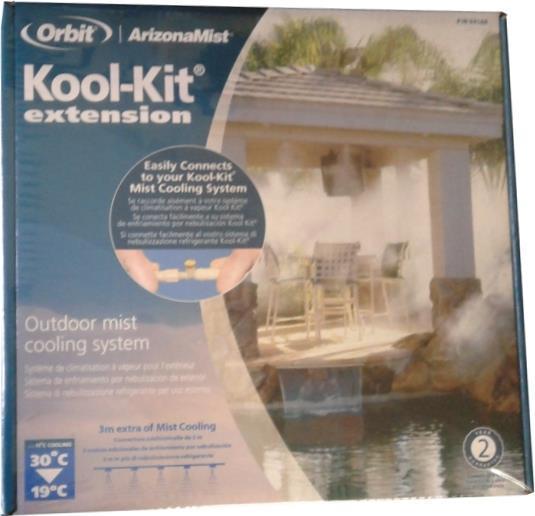 Orbit BASIC teraszhűtő-bővítőkészlet (3 méter)