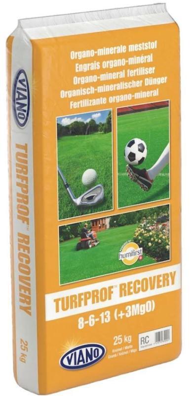 VIANO szerves gyeptáp RECOVERY feljavításra, 25 kg
