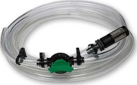 Felszívócső szűrővel, 3/4 injektorhoz