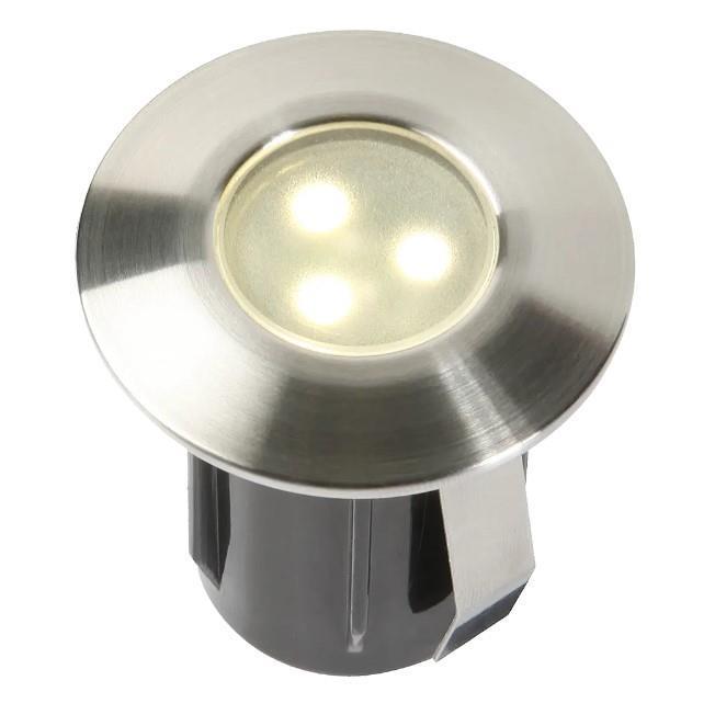 Birch süllyesztett spotlámpa, acél, LED 0,5W