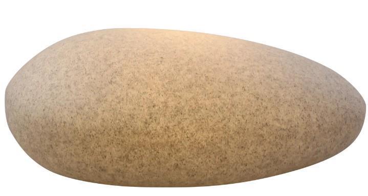 Flat 40 dekorlámpa, kő hatású, RGB-LED 2W