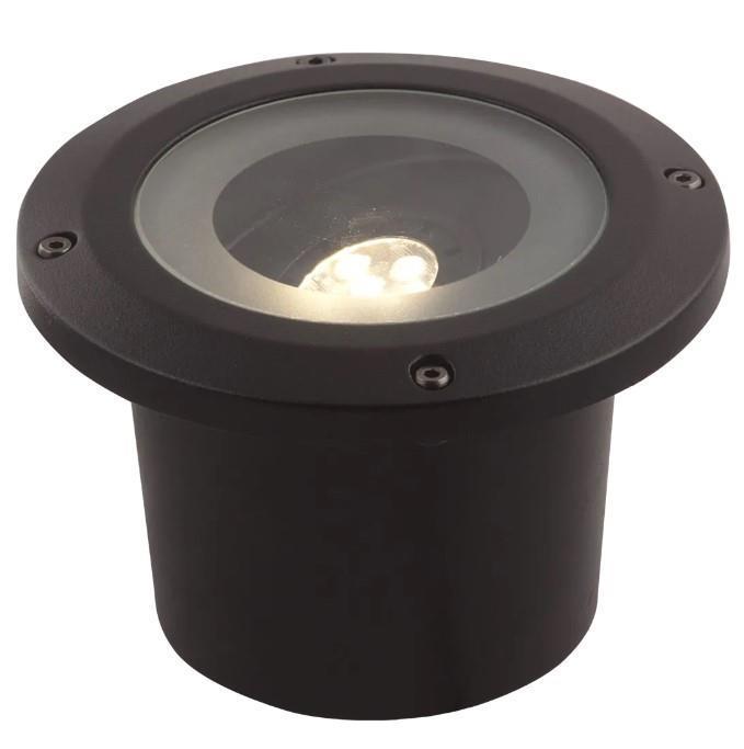 Rubum süllyesztett spotlámpa, fekete, LED 5W