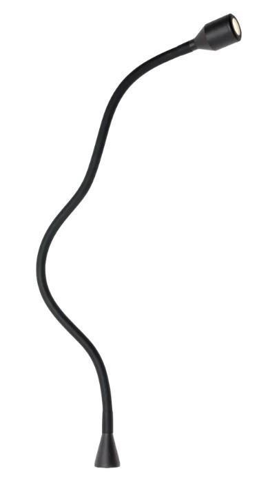 Xible spotlámpa, fekete, LED 2W