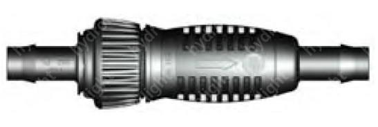 In-line szűrő 25 mm-es LPE csőhöz, 3/4-es slaghoz