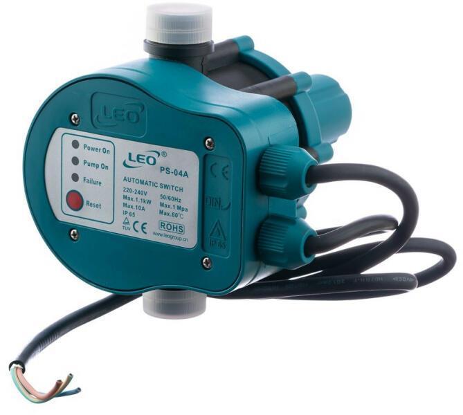 LEO áramláskapcsoló PS-04A, 1,1 kW motortelj.-ig