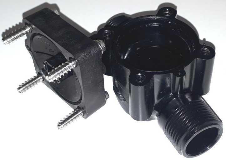 Hunter PGV-101 mágnesszelep test (alsó+felső rész)