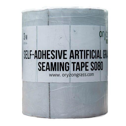 Műfű ragasztószalag, erősített, öntap. 10 m×12 cm