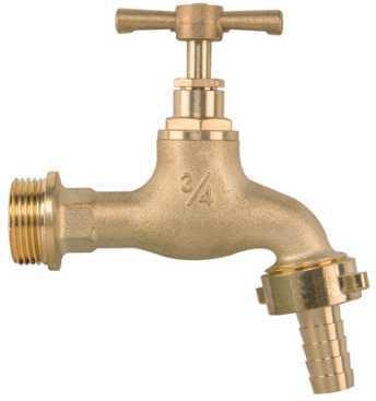 Kerti csap 3/4 KM, réz