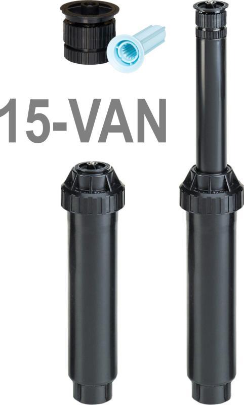 UNI-SPRAY szórófej 10 cm + 15 VAN fúvóka, R=4.5 m