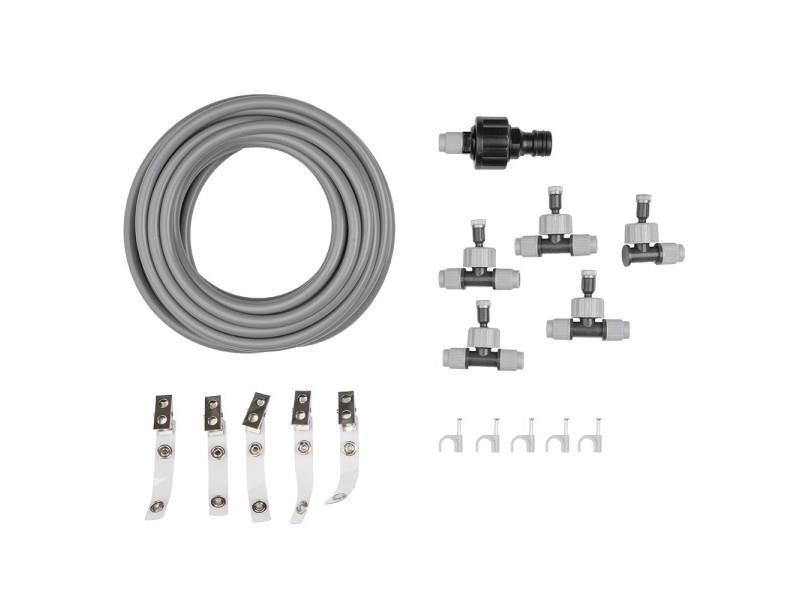 Teraszhűtő párásító szett 5 fúvókával, 7,5 m