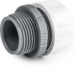 Tömlőcsatlakozó 1/2-os slaghoz, 3/4 KM