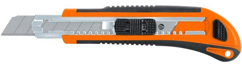 Truper törhető pengés kés 18 mm, 3 tartalék penge