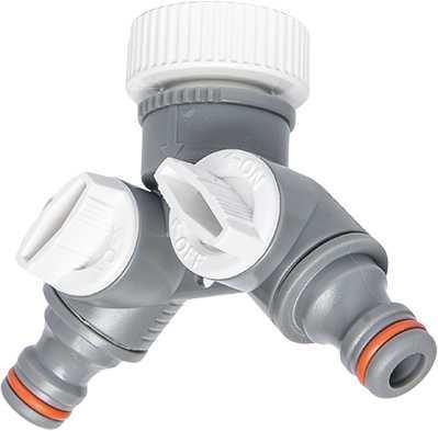 Y elágazó csappal 1×3/4 BM, kuplung