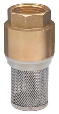 Lábszelep 1 BM (rugós, réz)