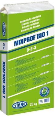 VIANO szerves gyeptáp MIXPROF BIO1 9-3-3, 25 kg