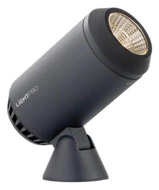 Castor 9 spotlámpa, fekete, LED 9W