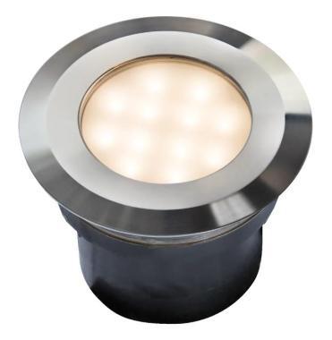Gavia süllyesztett spotlámpa, acél, LED 2W