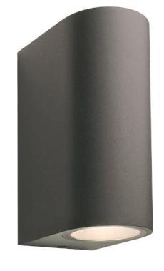 Sibus fali lámpa, fekete, LED 4W