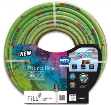 Kerti tömlő NTS LIME, 1/2, 25 m, csavarodásmentes