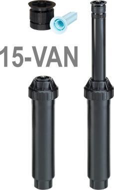 UNI-SPRAY szórófej 10 cm + 15 VAN fúvóka, R=4.5 m