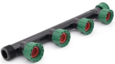 Szelepkötő idom 5-ös, 1 KM, 5 hollandi, zöld