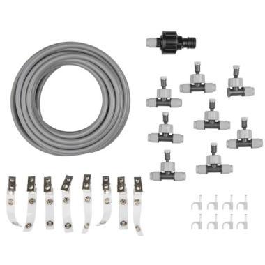 Teraszhűtő párásító szett 8 fúvókával, 15 m