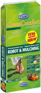 VIANO szerves gyeptáp ROBOT-MULCHING, 20 kg