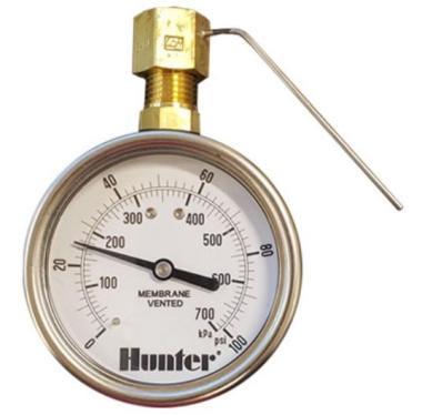 Nyomásmérő műszer rotoros szórófejekhez