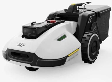 YUKA 2000 robotfűnyíró seprő adapterrel